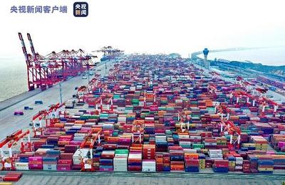 4350萬標準箱!上海港集裝箱吞吐量今年創(chuàng)歷史新高